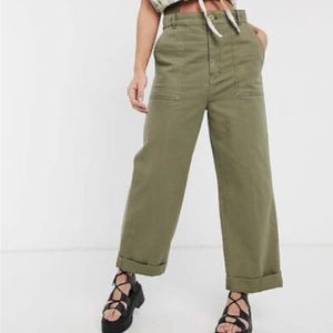 Free People Sunday Skies Straight Leg Pants